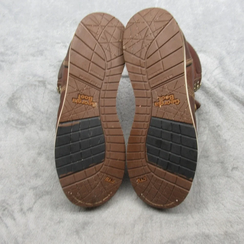 Georgia Boot Men 12M Boots Brown 6
